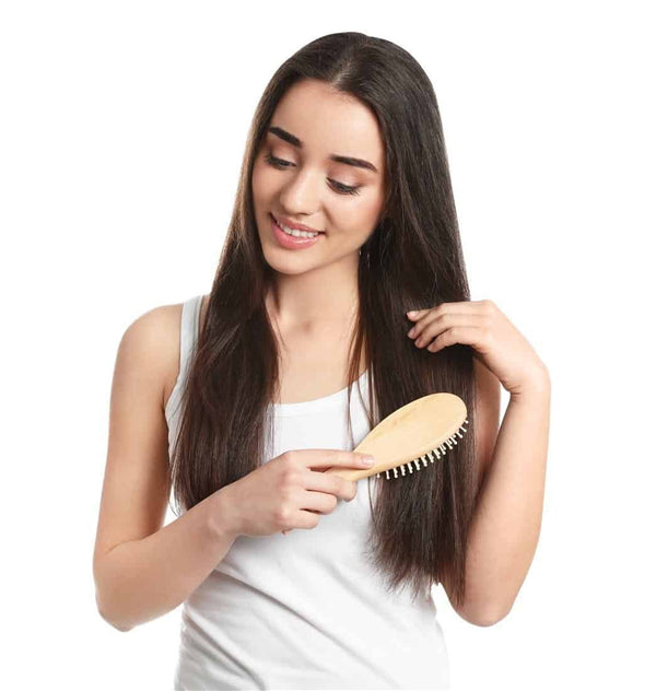 Why Use Wooden Hair Brush: Stimulates Hair Growth and Relaxes Scalp