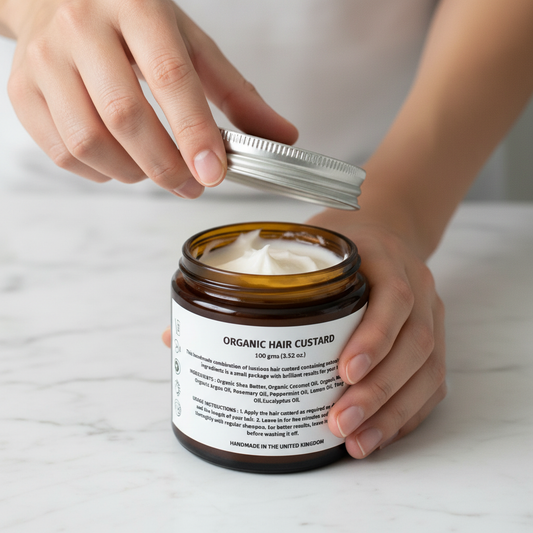 Organic Hair Custard: Nourish & Revive