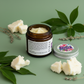 Organic Hair Custard - back sage green open