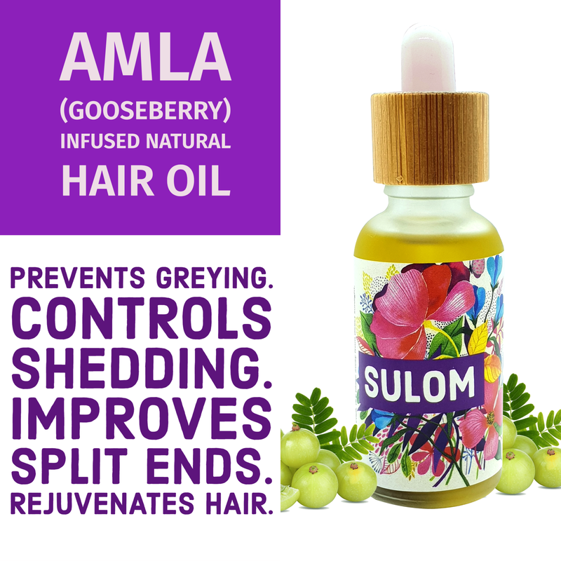 Amla (Gooseberry) Infused Organic Natural Hair Oil